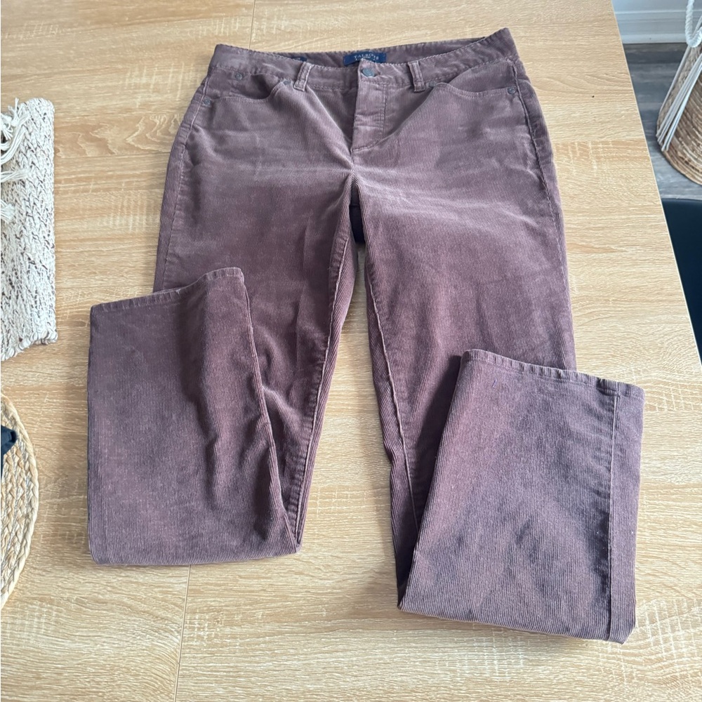 Talbots Heritage Brown Corduroy Trousers
